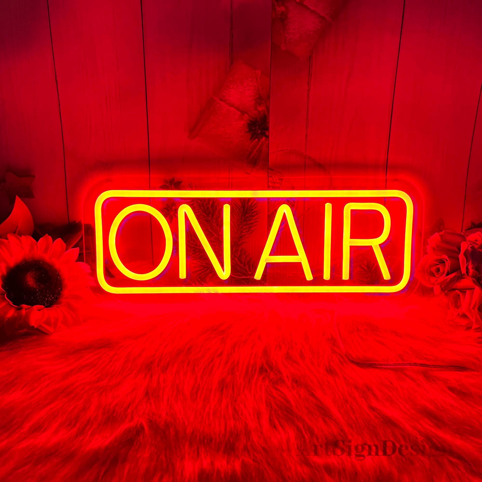 Personalized On Air Neon Sign Décor