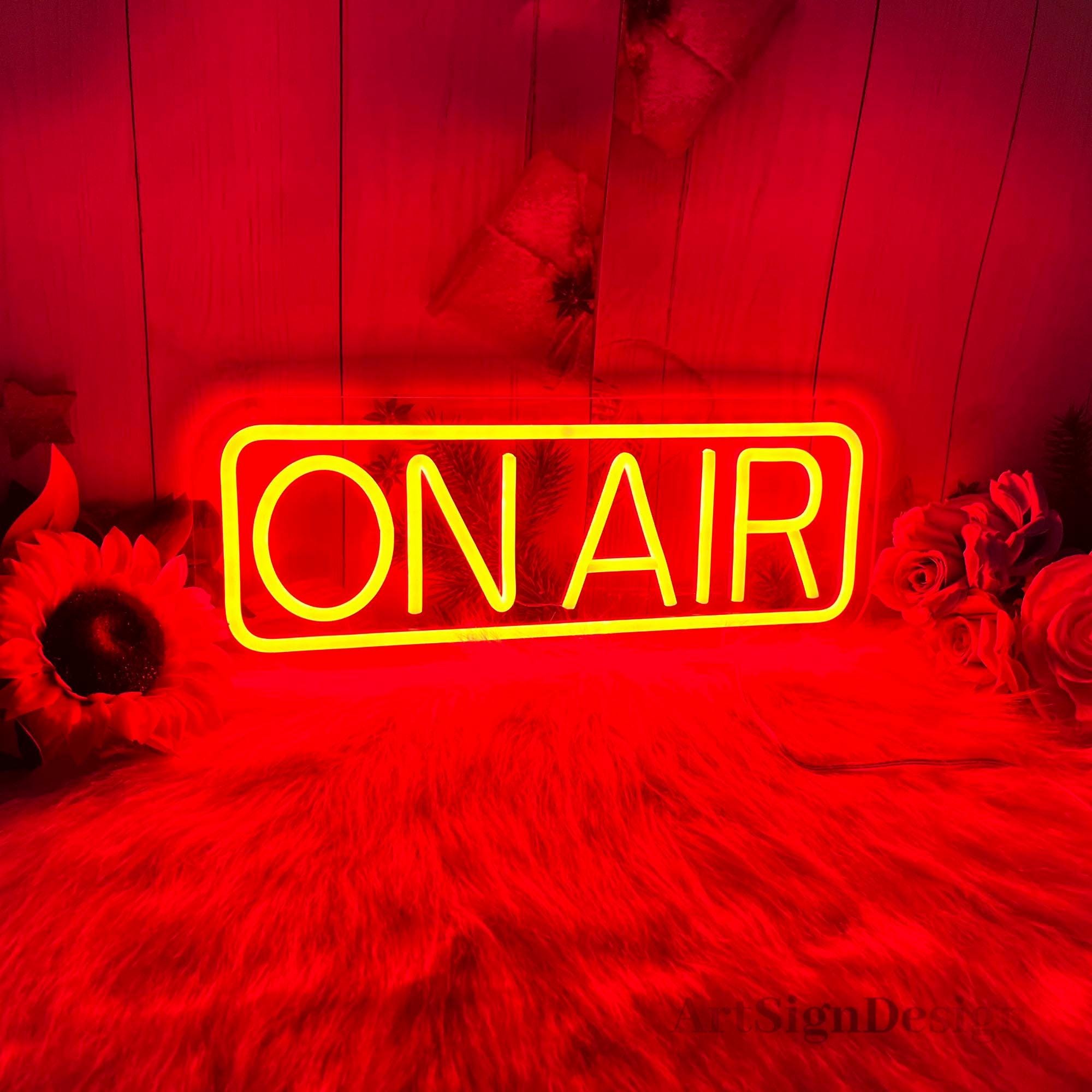 Personalized On Air Neon Sign Décor