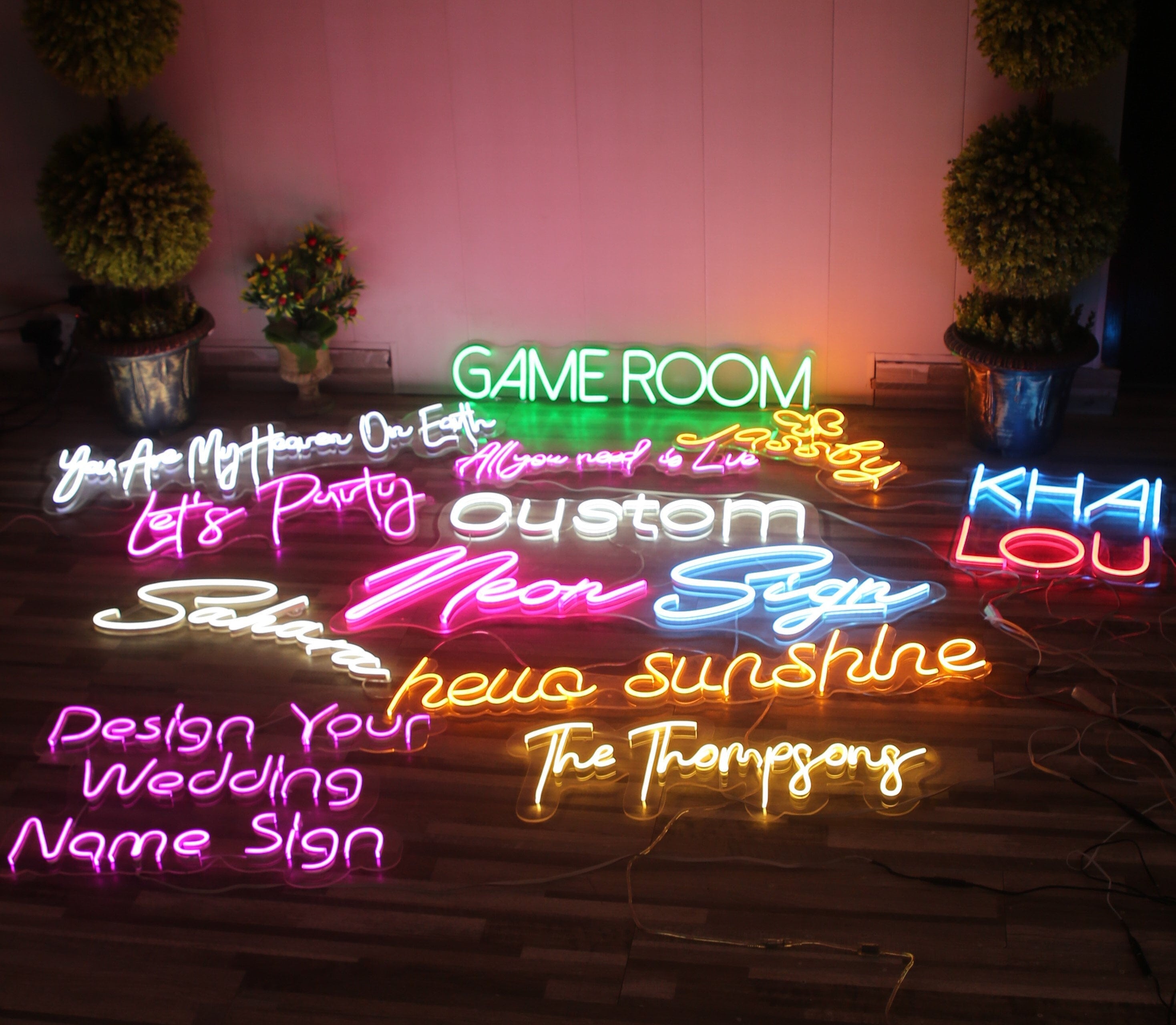 Custom Neon Sign - Wedding Bridesmaid Gifts