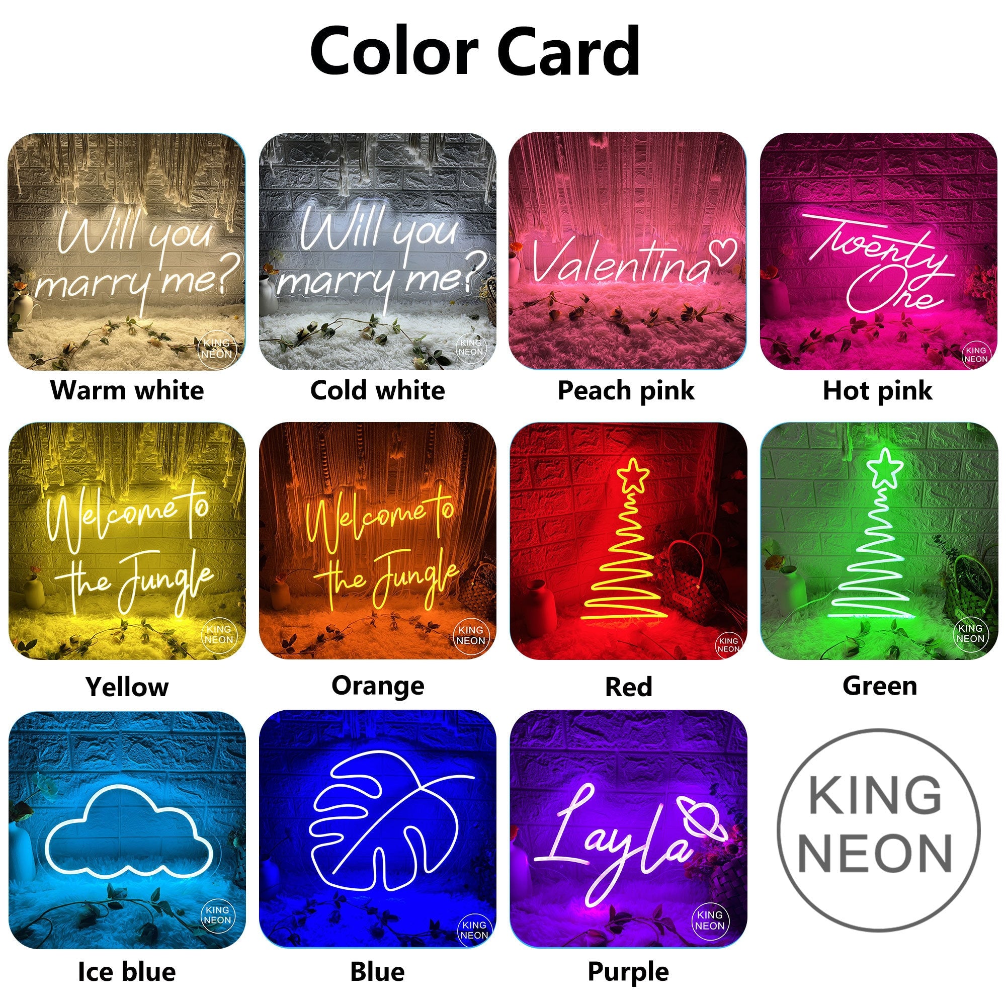 Custom Soccer Name Neon Sign
