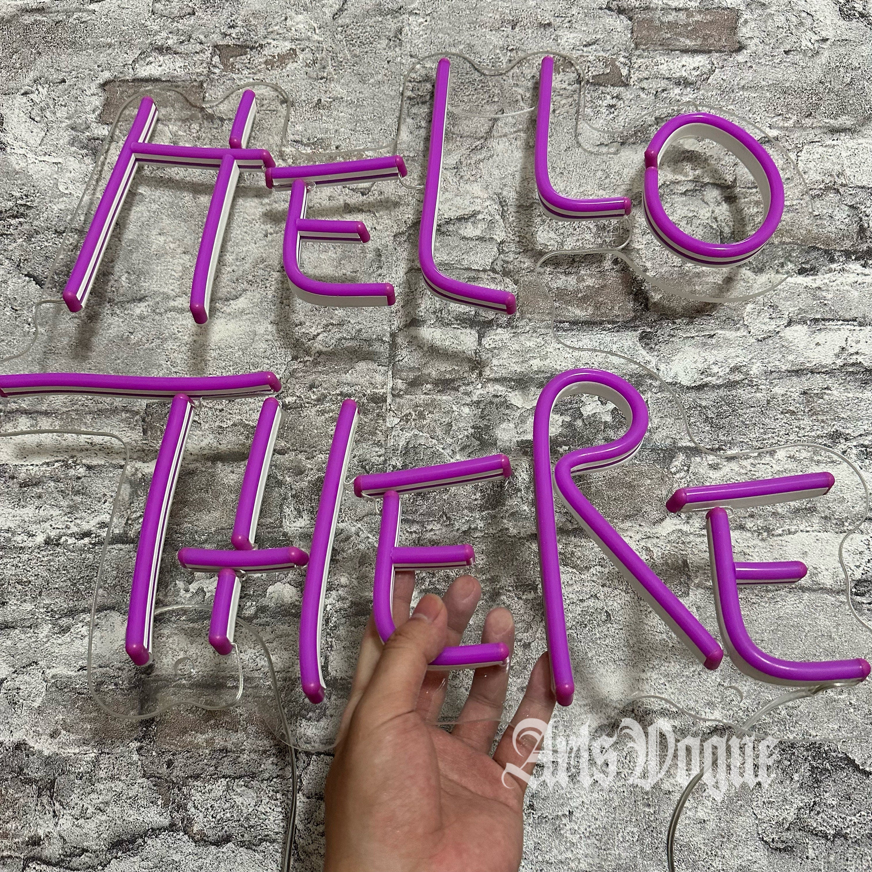 Personalized Hello There Neon Sign
