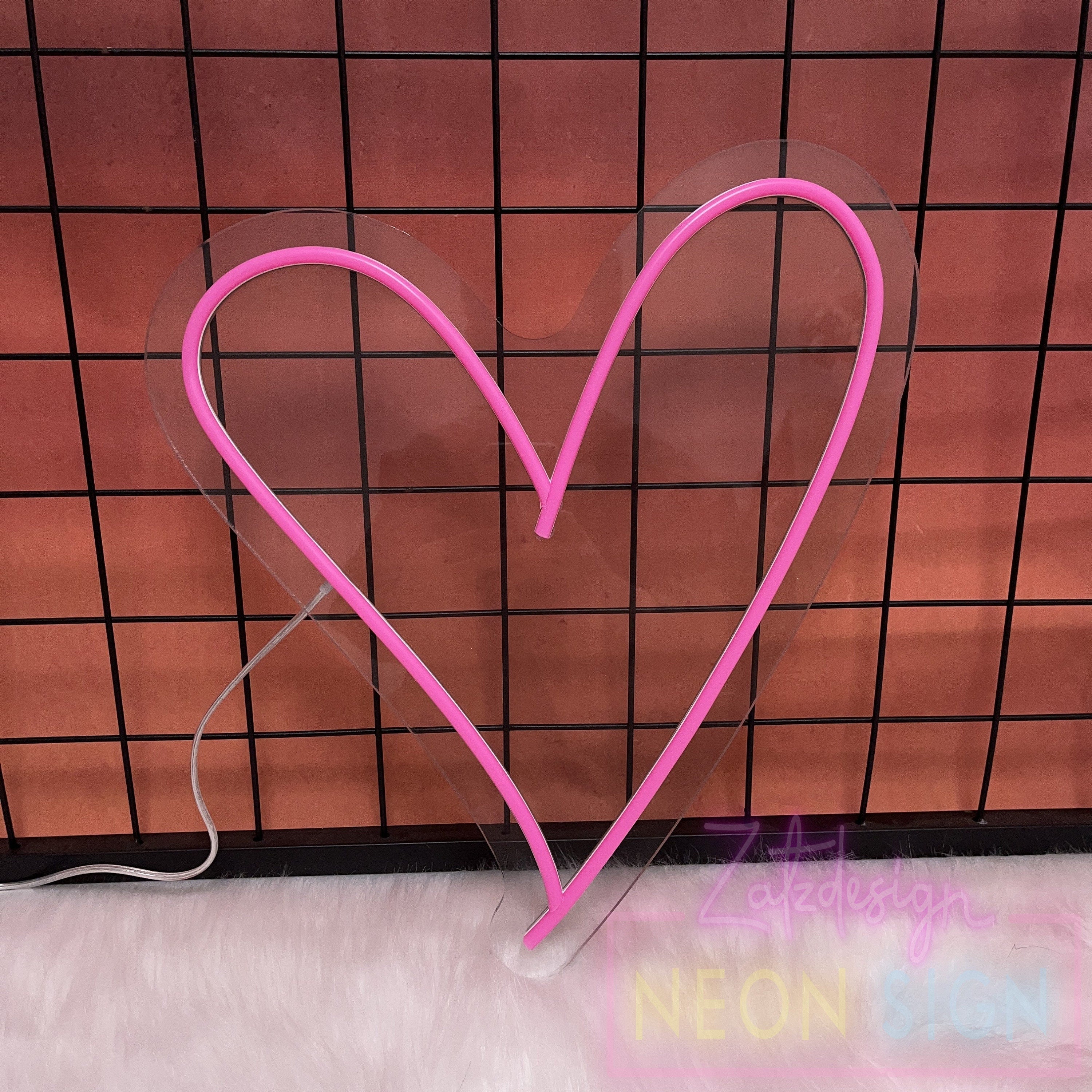 Heart Neon Sign - Love Neon Sign