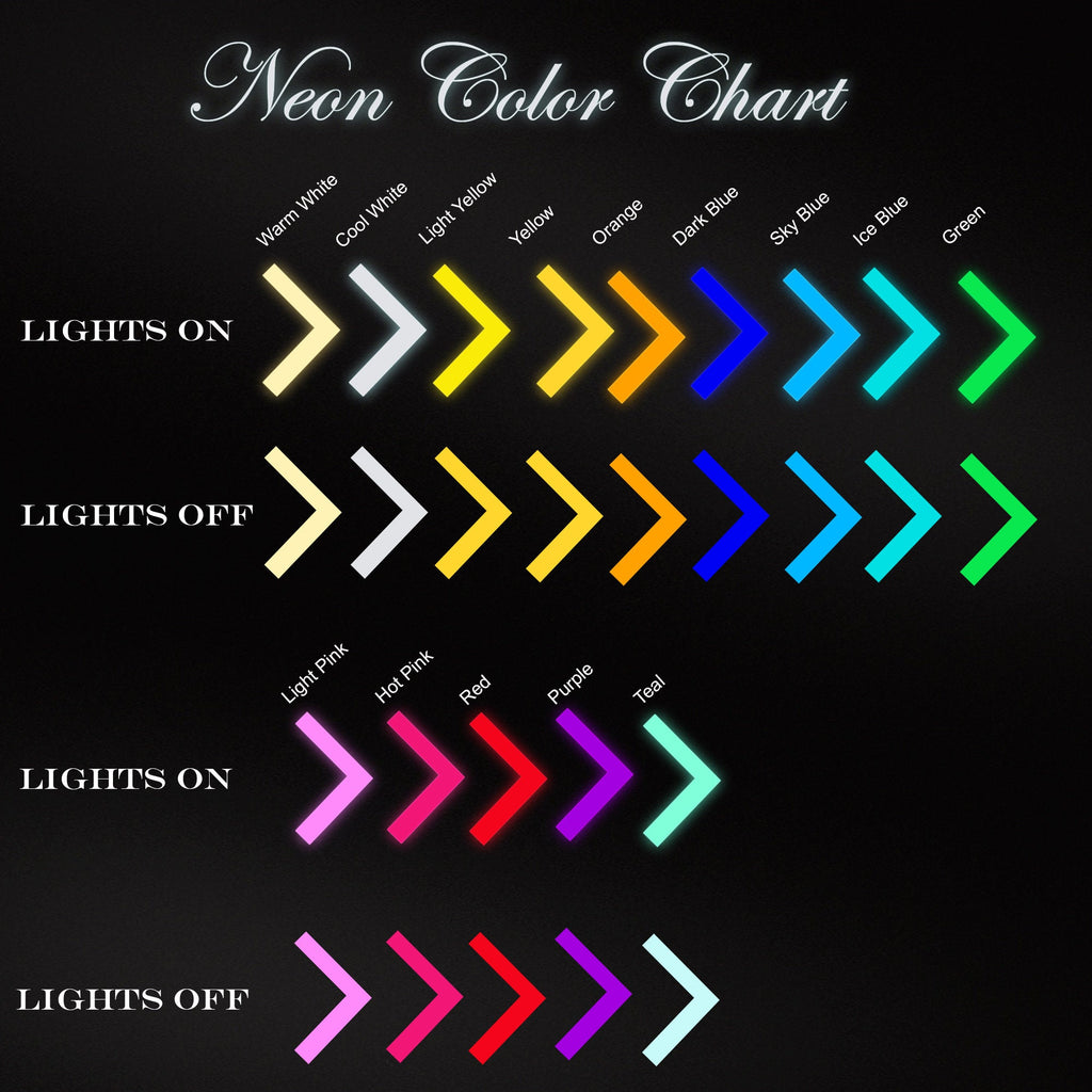 Custom Wedding Neon Signs Gift for Him