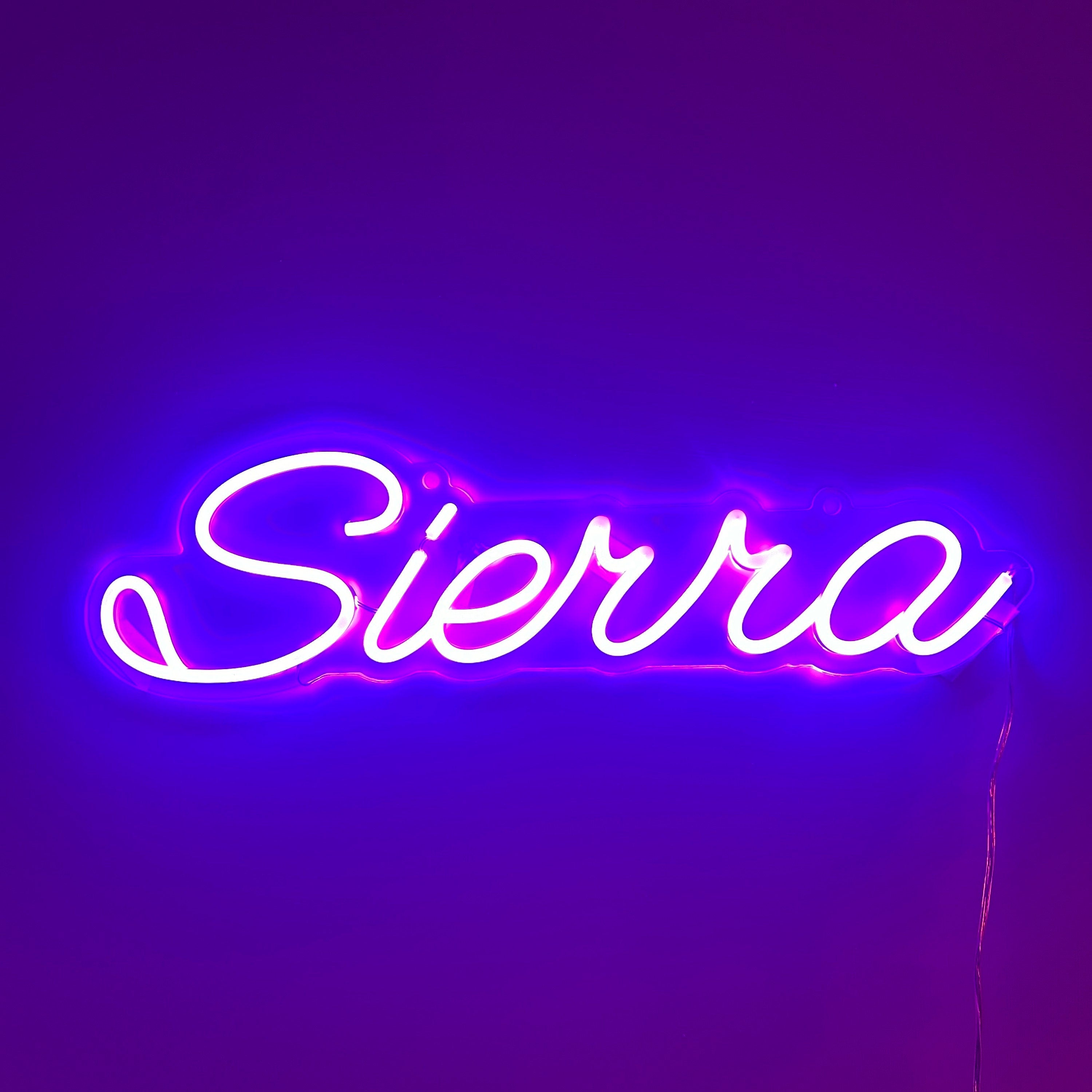 Personalized Aesthetic Neon Sign