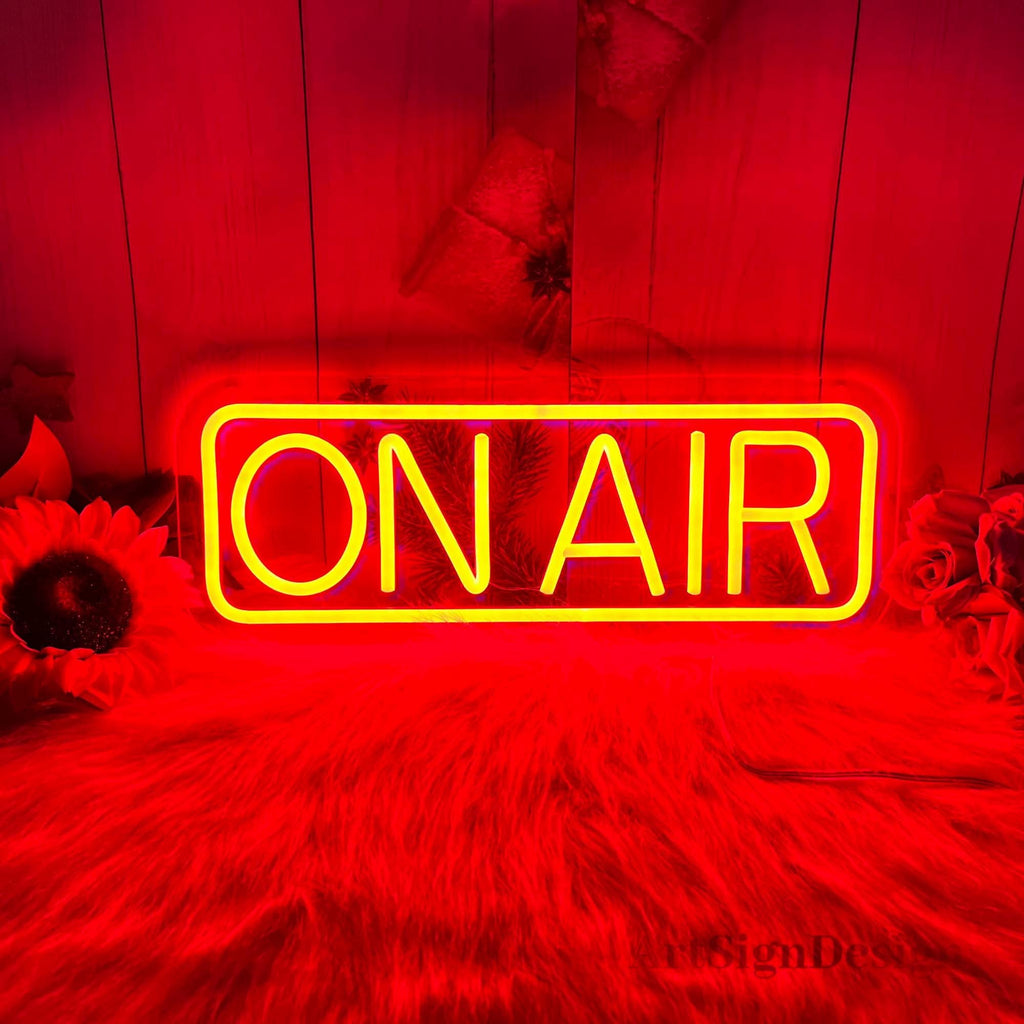 Personalized On Air Neon Sign Décor