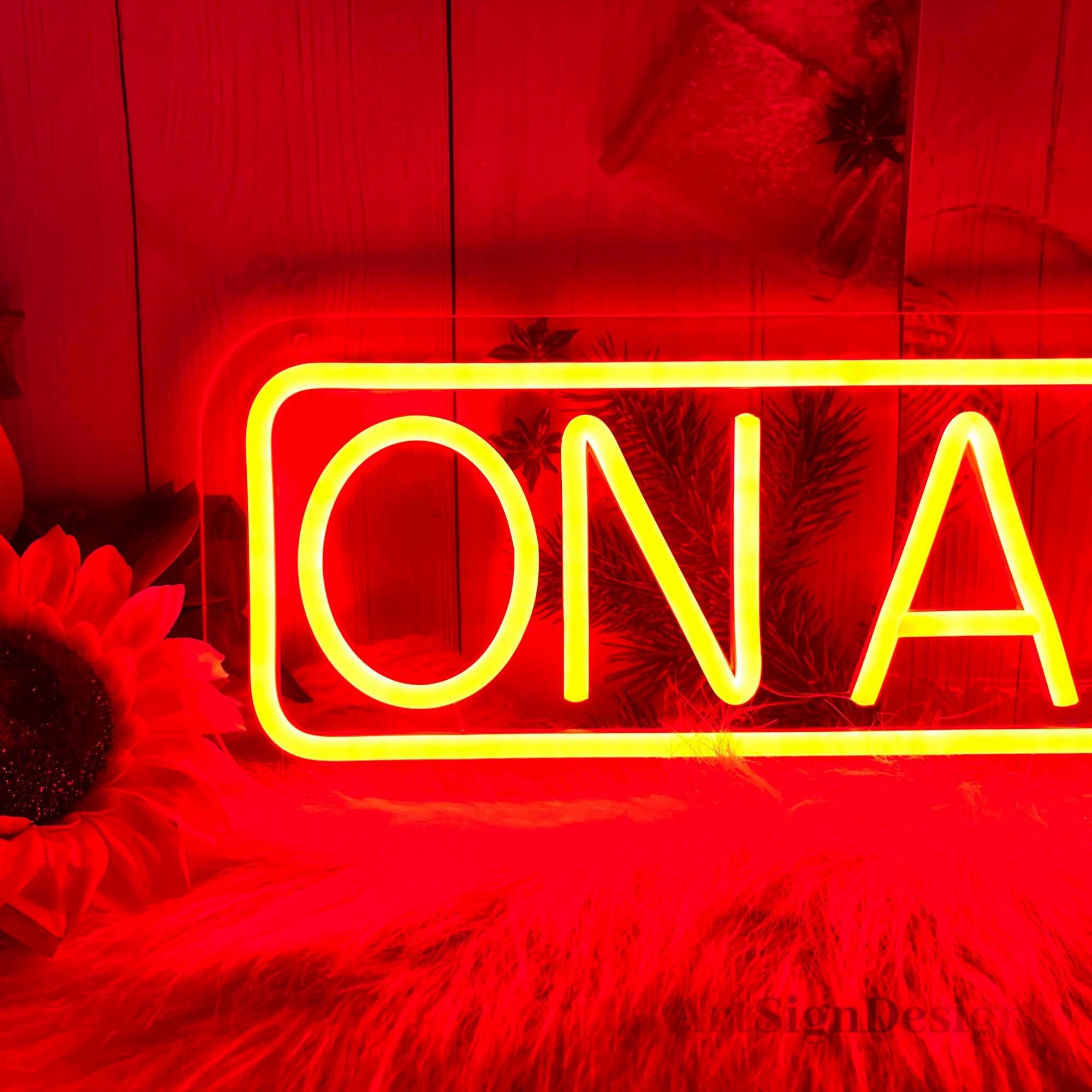 Personalized On Air Neon Sign Décor