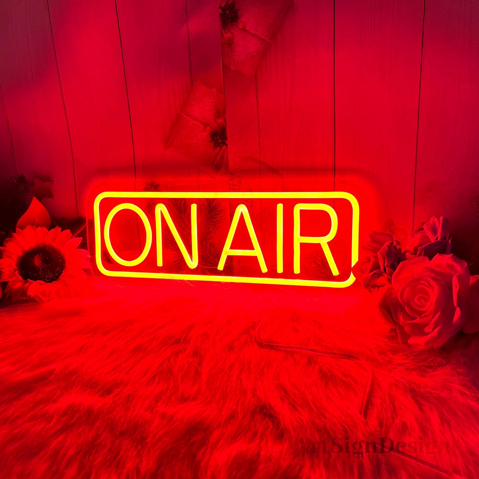 Personalized On Air Neon Sign Décor