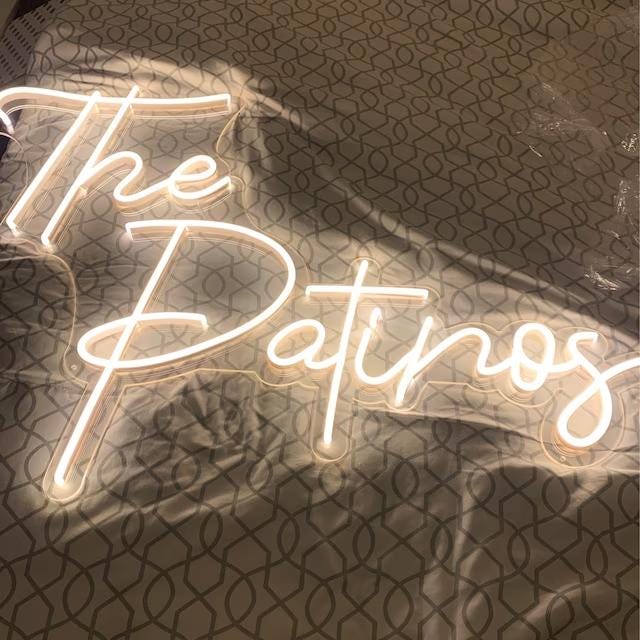 Custom Wedding Neon Signs Gift for Him
