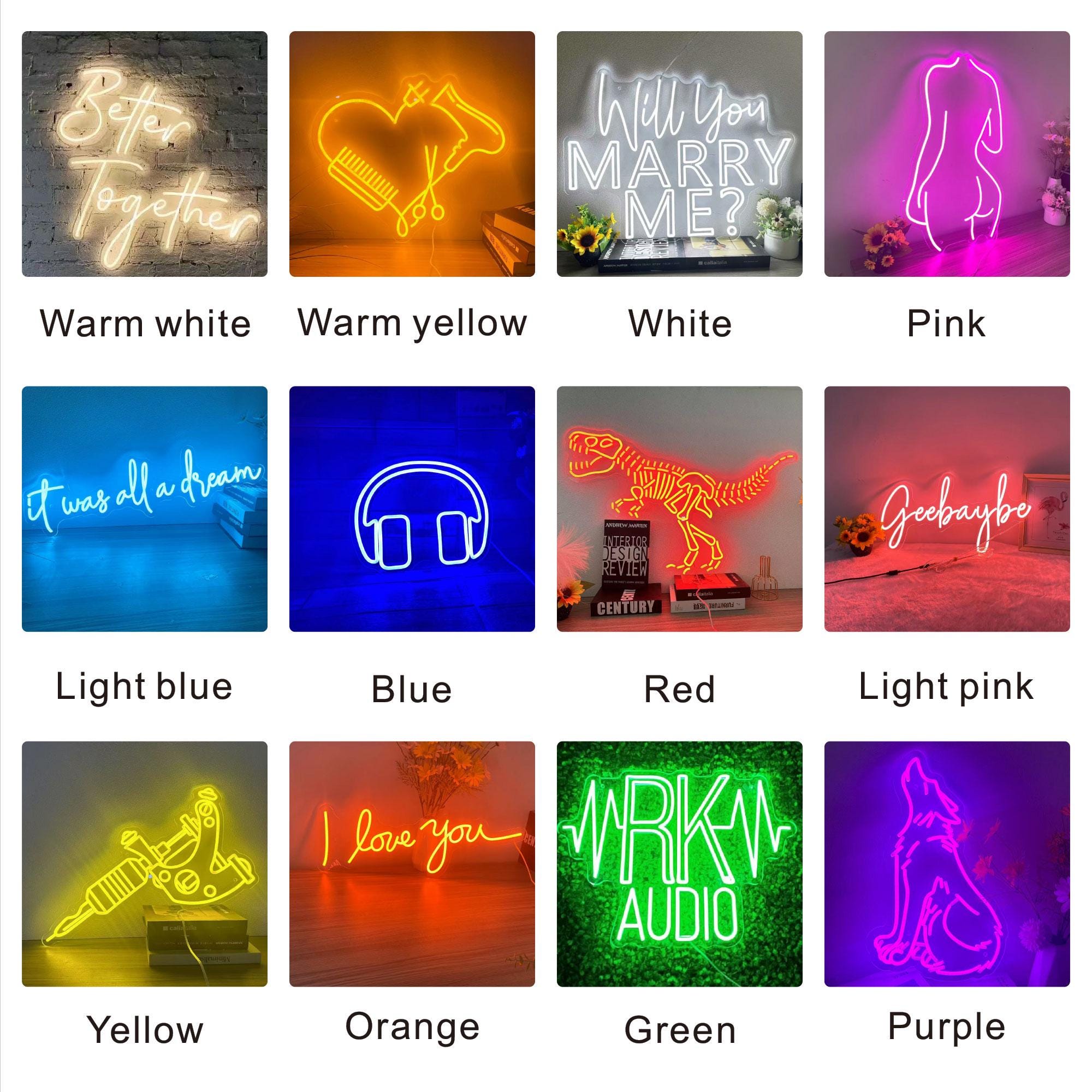 Personalized Handmade Neon Sign