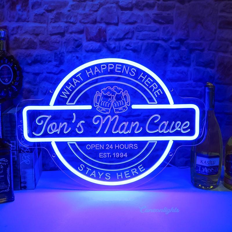 Personalized Home Bar LED Neon Light Wall Décor