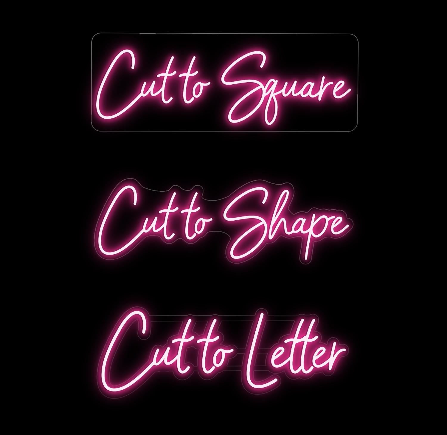 Personalized Neon Name Sign