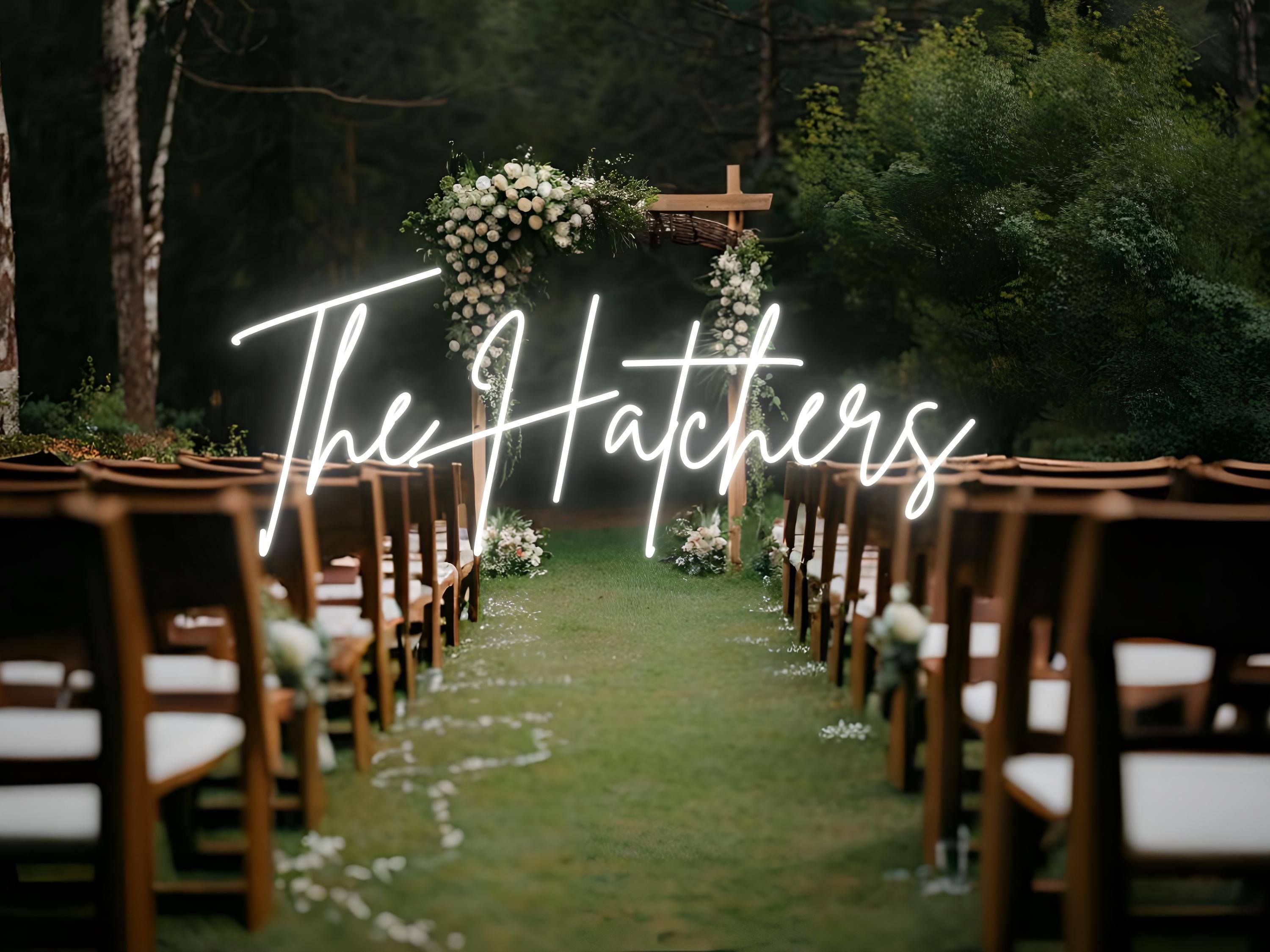 Custom Wedding Neon Sign - Name Neon Light