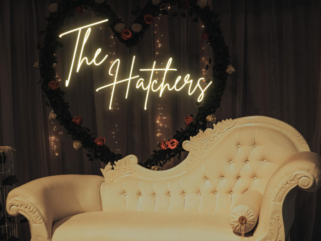 Custom Wedding Neon Sign - Name Neon Light