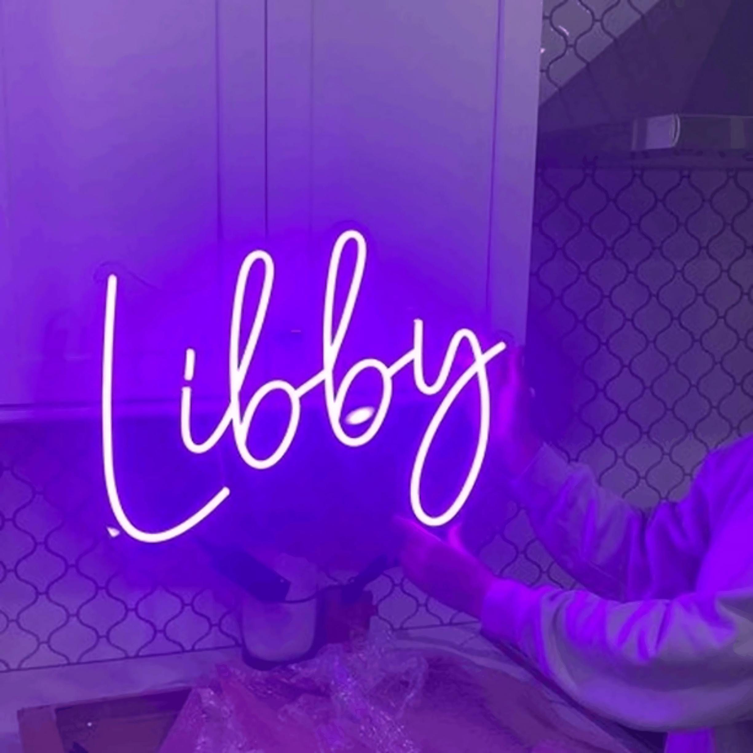 Personalized Wedding Neon Sign