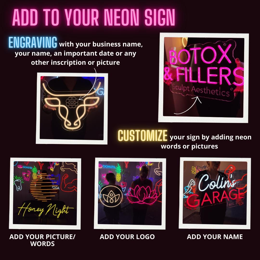 Personalized Stethoscope Neon Sign