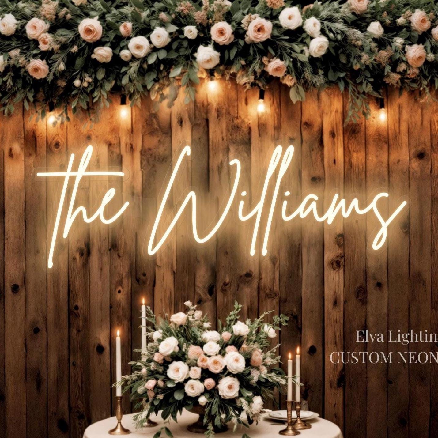Personalized Neon Light for Home Decor